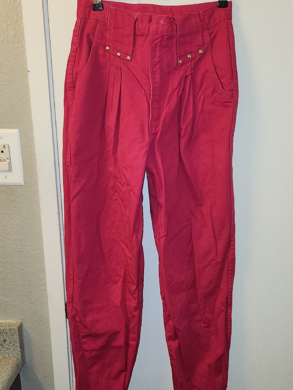 Vintage Ozark Mountain Hot Pink Jeans Size 9